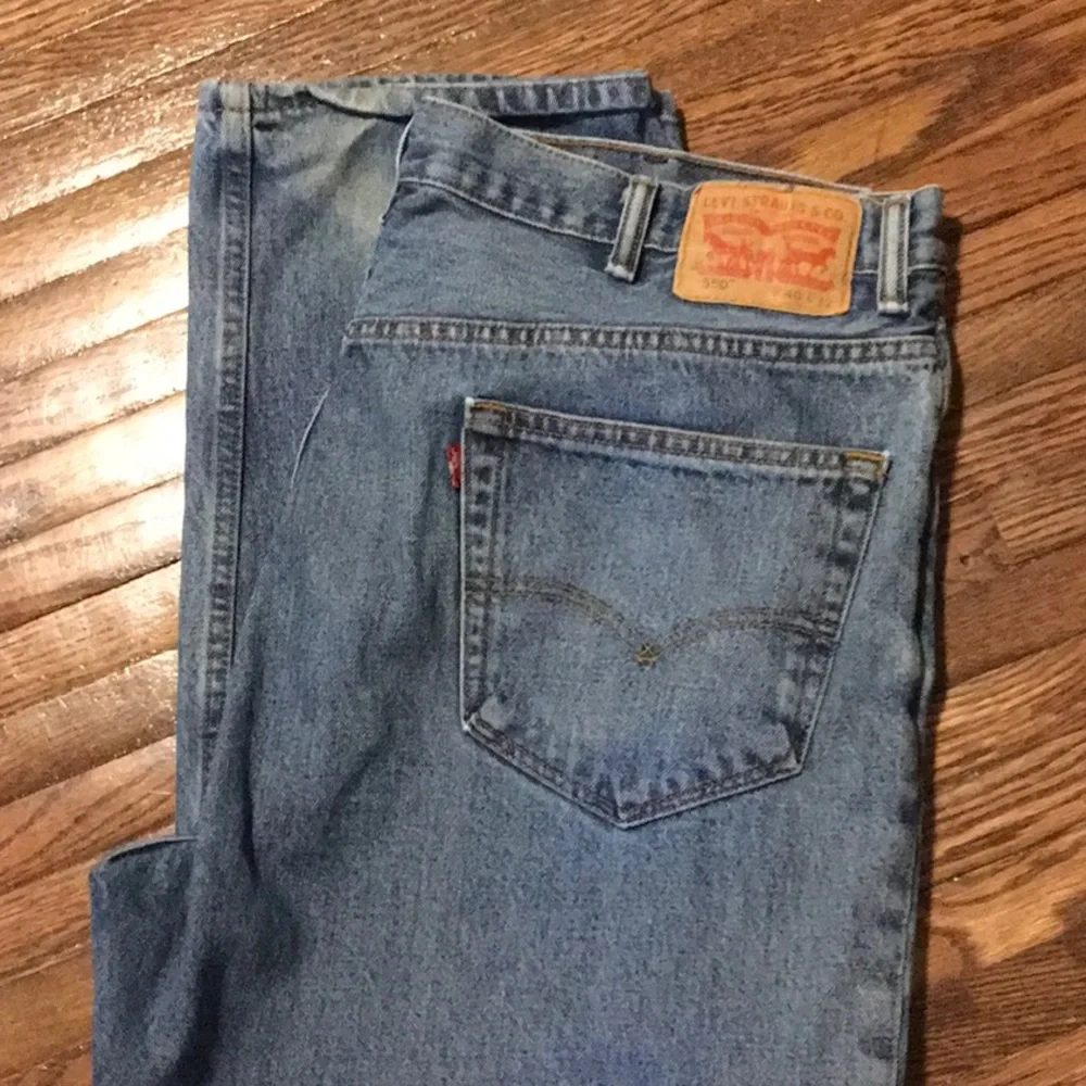 Levi's Men's Denim Jeans 550 W40 x L32 Work Pants Classic Rugged Style 40x31
